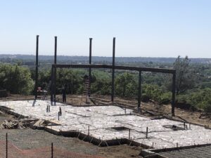 1 copper and gold steel erecting loomise ca